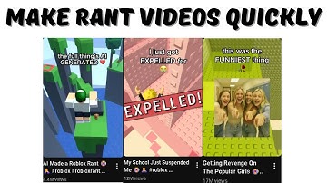 Make Roblox Rant Videos QUICKLY – Beginner Guide