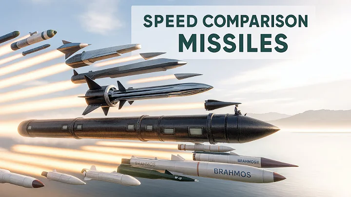 SPEED COMPARISON 3D | Missiles 🚀
