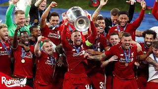 ... spurs 0-2 liverpool. jordan henderson lifts the european cup for
reds in wanda metropolitano madrid.