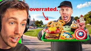 Miniminter Reacts To Trying Every Food At Disneyland