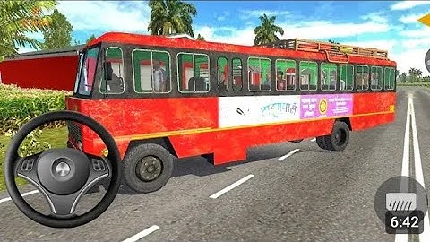 Village Route Passanger Pickup Bus Driving Game - Indian Sleeper Bus Simulator - Android Gameplay