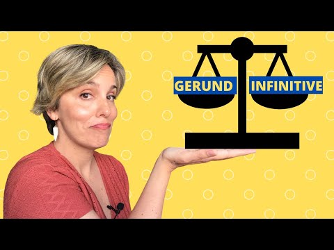 When to use the GERUND or TO INFINITIVE? When to use -ing or to | ¿Gerundio o infinitivo?