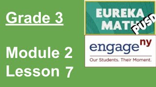 EngageNY Grade 3 Module 2 Lesson 7
