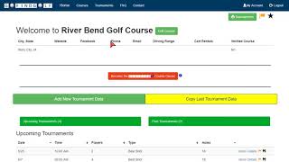 Update Course Information - GoFindGolf.com