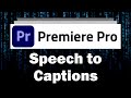 How to Create Auto Captions in Adobe Premiere Pro (Beginner Tutorial)