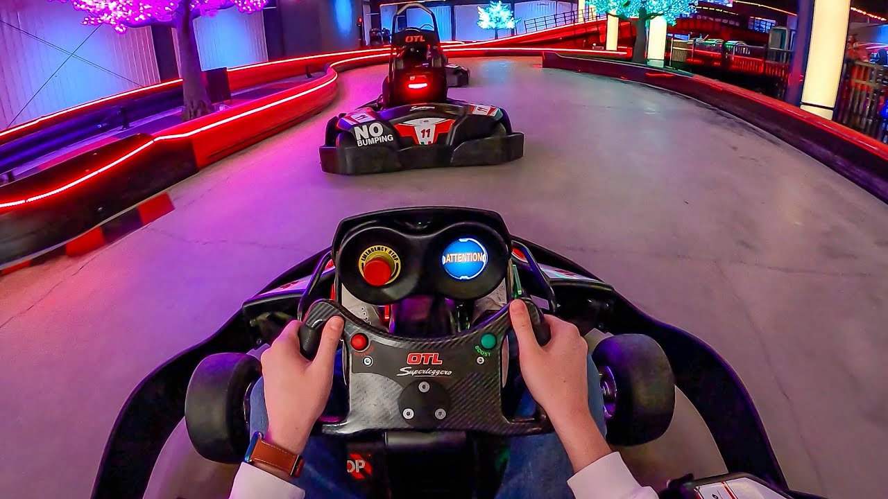 2022 OTL Superleggero Go Kart POV Session at BIG Best in Games