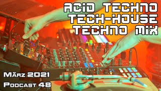 [4K] Acid Techno, Tech- House, Techno - Mixset 03/2021 - Nico Silva Oliveira - Podcast #48