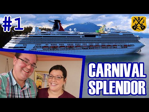 Carnival Splendor Pt.1: Embarkation, Indian Buffet, Balcony Cabin Tour, Seattle Sailaway, Live Music