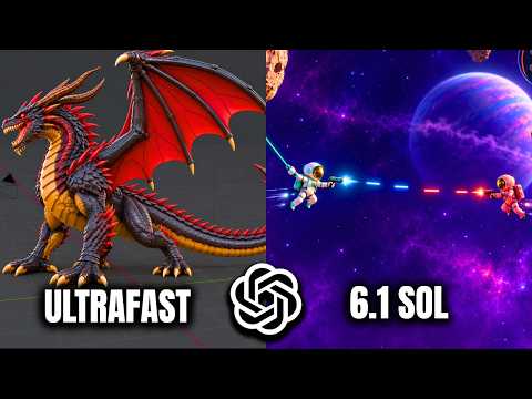 GPT 6 1 Sol  vs GPT 6 Astra Ultrafast Blender MCP and Godot MCP Test