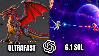 GPT 6 1 Sol  vs GPT 6 Astra Ultrafast Blender MCP and Godot MCP Test