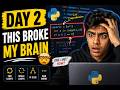 Day 2 of My Data Science Journey | The Python Concept That Confused Me🤯| Free PDF#datascience#python