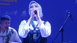 Salma Salsabil - Menghargai Kata Rindu | live konser di Lippo Mall Kemang 27 April 2024