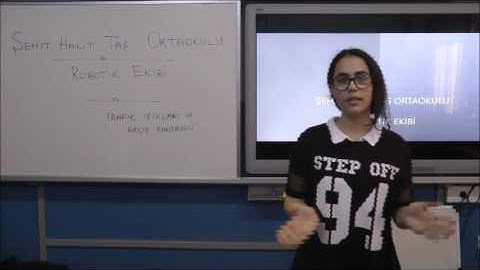 Trafik Işıkları ve Geçiş Kontrolü - Arduino - Öğrenci Projesi - Öğrenci Sunumu - Mblock