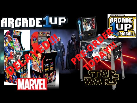 Arcade1up: Marvel vs Capcom Delayed Again and Star Wars Pinball Pre-order is live! from PsykoGamer