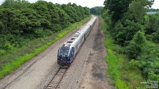 Idtx 4622 Amtrak Midwest Niles, Mi 8322 Train 351 Edit
