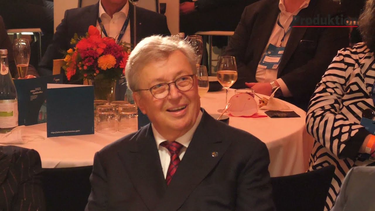 Update New #MBG21: Preis Deutscher Maschinenbau - Reinhold Festge freut sich über Auszeichnung