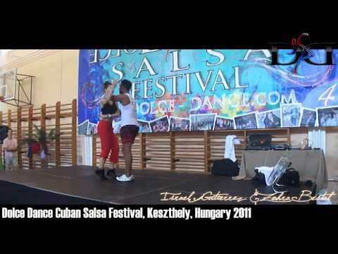 Dolce Dance Cuban salsa festival Hungary 2011. Israel Gutierrez & Zohra - YouTube