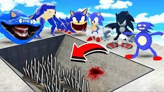 TRITURADORA VS TODAS las VERSIONES de SONIC 😱