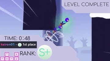 I got a World Record on a level in Chirpy Reverie.