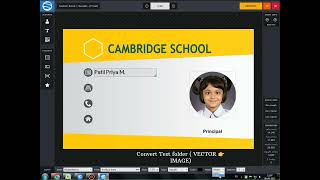 How to get Custom Size Option in Bharti Card Software screenshot 3