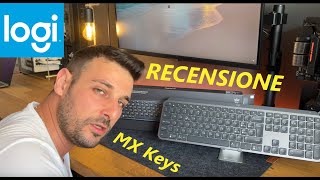 Logitech MX Keys Tastiera Recensione screenshot 2