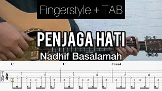 Nadhif Basalamah - Penjaga Hati | Fingerstyle Guitar (TABLATURE + CHORD) screenshot 3