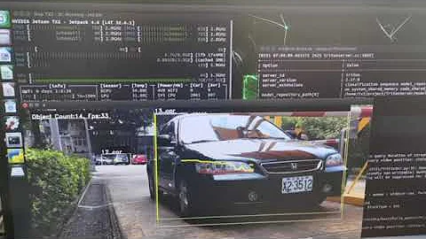 【Demo】Campus Parking Stream LPR On NVIDIA Jetson TX2