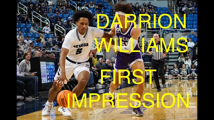 Darrion Williams (Nevada)  - NBA Draft 2023 Prospect - First Impression vs Kansas St.