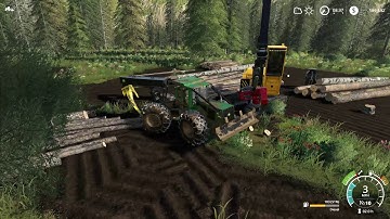 Farming Simulator 19: 2 hours of pure logging
