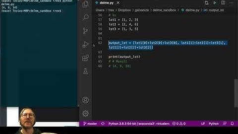 Python: list iteration - Nested for loops - Challenge #3