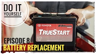 Toyota 4Runner • FREE Maintenance Tech Tips  DIY Battery replacement & Terminals Care Part 8