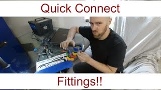 How to Disconnect Common Quick Connect Fittings