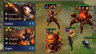 All 3 Star Country Comp Crazy... | TFT Set 10
