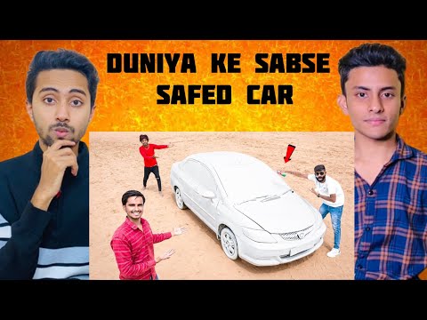 We Made 100% White Car😮 | @MRINDIANHACKER | Experiment| Reaction