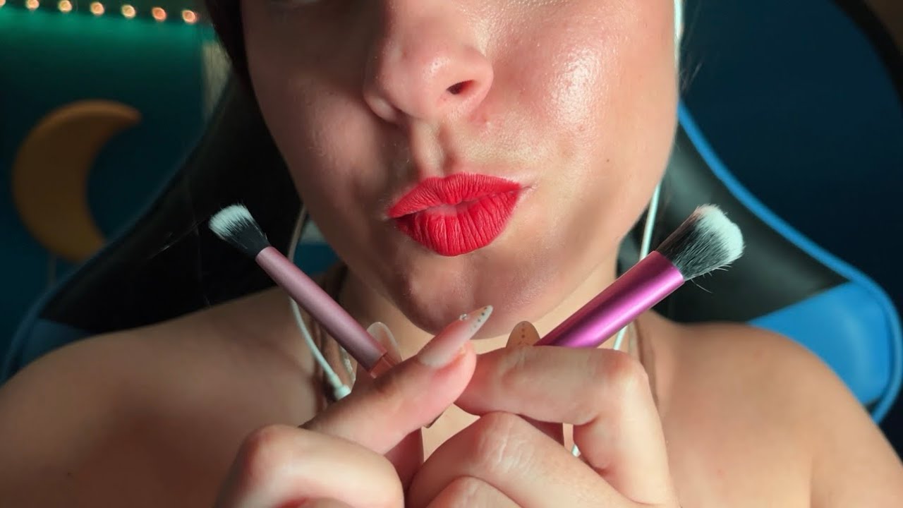 ASMR 1H tocando tu carita muy cerca de ti ~ atención personal ♡