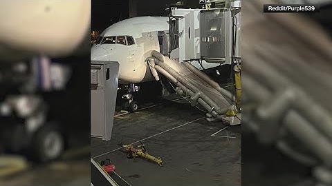 Delta flight canceled after emergency slide mistakenly deployed in Seattle