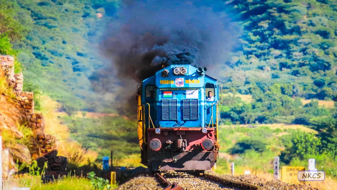 End of Diesel Era | 9 in 1 Train Action on Madurai - Bodinayakkanur Single Line , Tamil Nadu