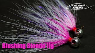 Blushing Blonde Jig - Classic Bucktail Jig tying tutorial screenshot 5