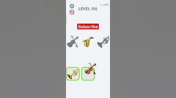 Emoji puzzle🧩 #level 150 solve ❤️ #gameplay 🔥(Android & IOS)🔥 #short #YouTubeShort DO (SUBSCRIBE)💖