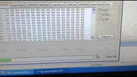Turning buzzer ON and making led glow on nuvoton board by Ronak Rathod