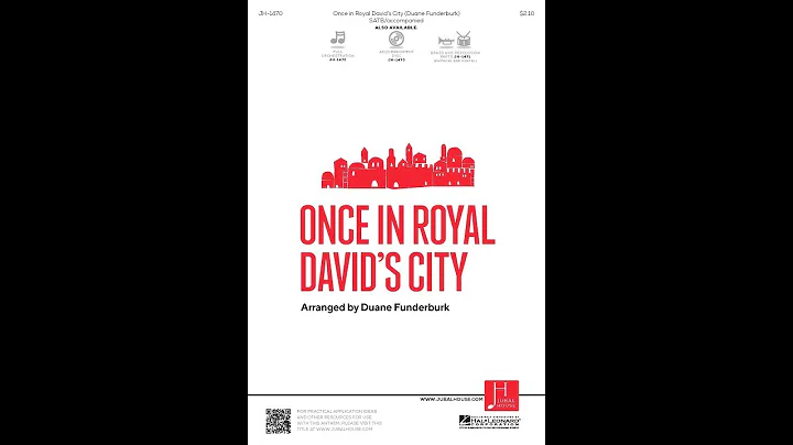 Once in Royal David's City (SATB Choir) - Arranged...