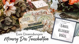 Junk Journal / deutsch / Eure Einsendungen für April / #memodexparty