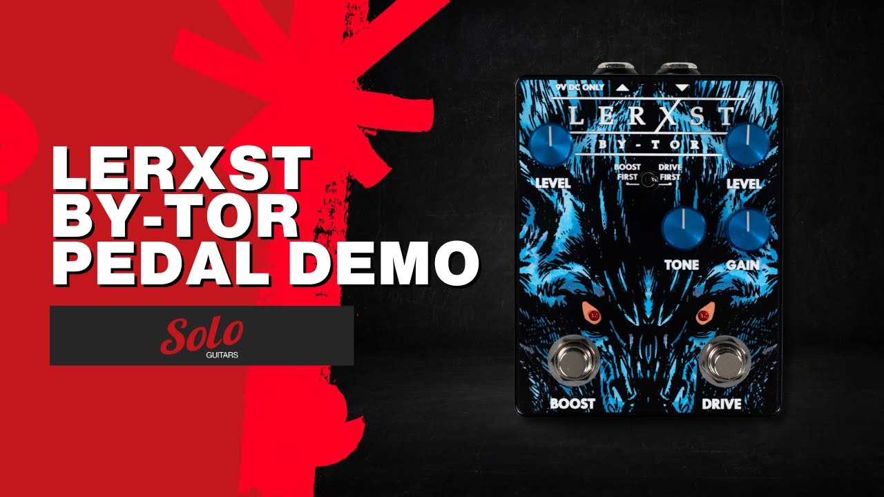 Alex Lifeson Lerxst By-Tor Pedal Demo | Solo Guitars