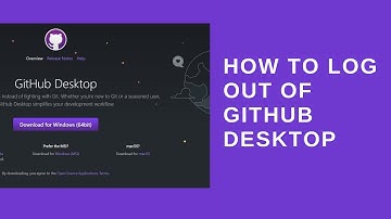 Hoe u zich kunt afmelden bij GitHub Desktop 2023