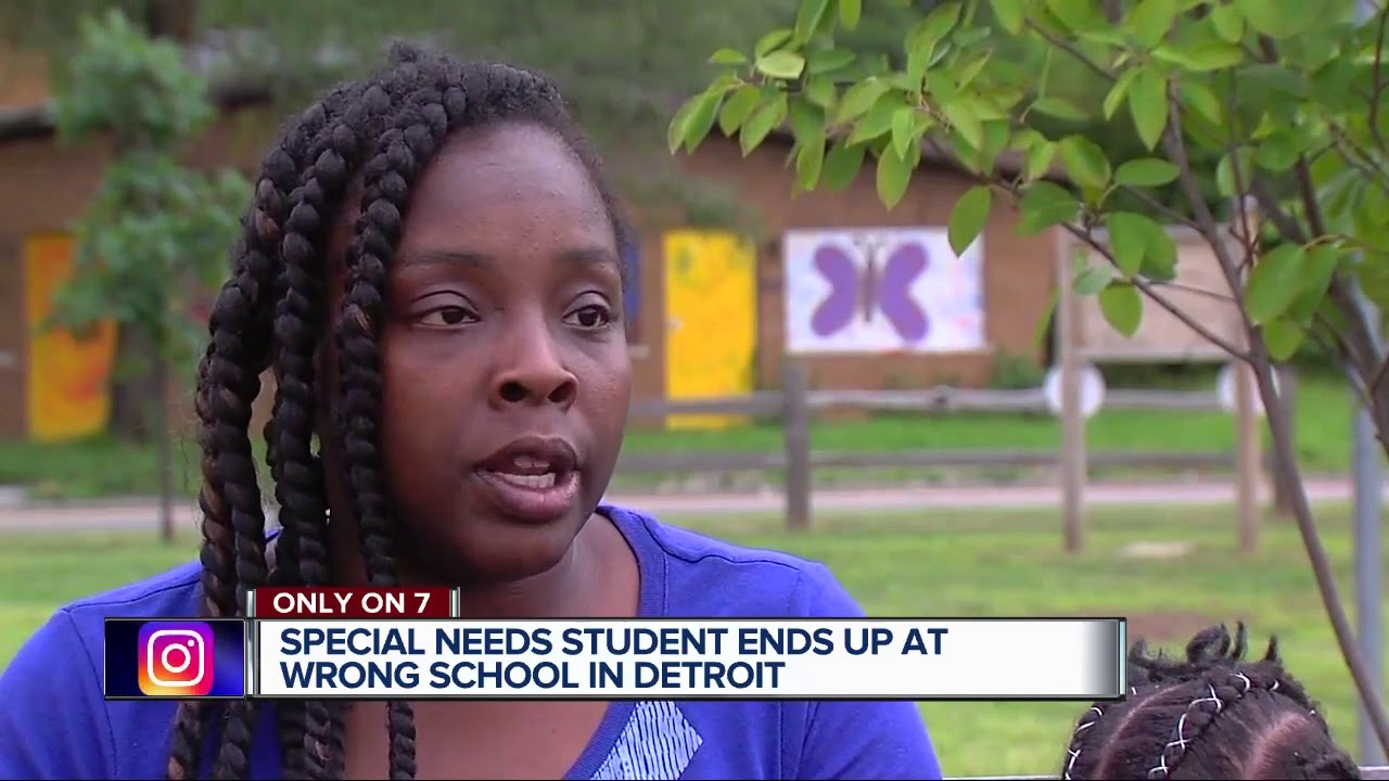 Detroit special needs student mistakenly sent to wrong school - YouTube