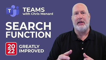 Teams - Improved Search Feature - 2022