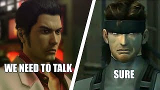 Yakuza/Metal Gear Solid experience