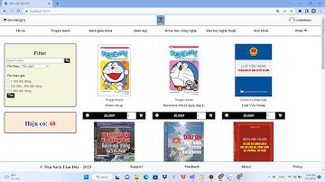 Website quản lý nhà sách sử dụng Asp.net MVC csdl sql sever có báo cáo