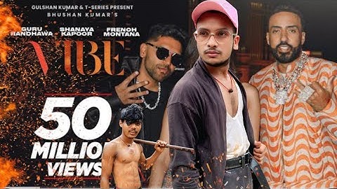 VIBE (Official Video) GURU RANDHAWA || FRENCH MONTANA || NEW HINDI SONG2025 || TEAM ARYAN2.0