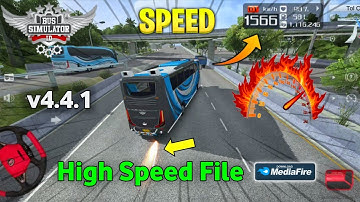 Full High Speed File For Bussid v4.4.1 Update in Bus Simulator Indonesia | Speed Mod 💥
